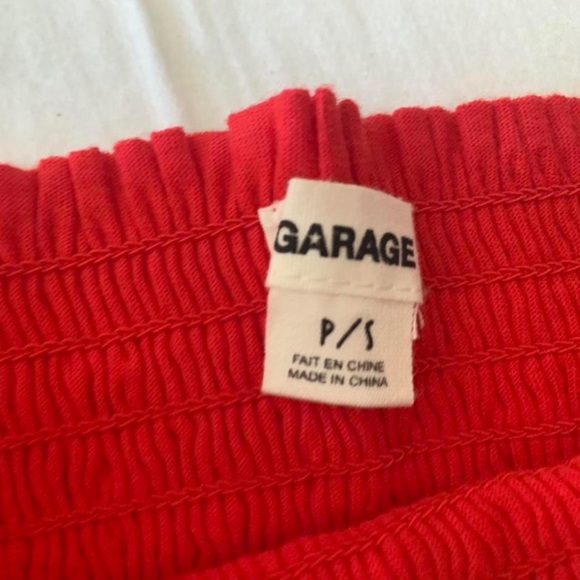 garage red tube top - Picture 3 of 3